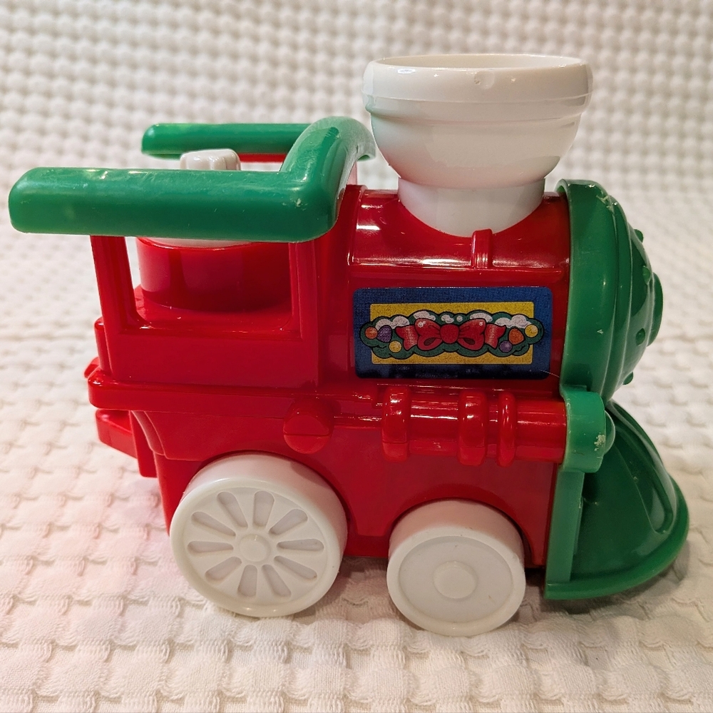 Fisher Price Little People Christmas Train Replacement Musical Red Engine Works